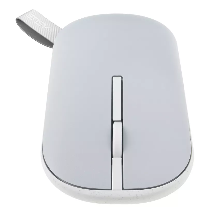 ASUS Marshmallow MD100 pelė, skirta biurui, abiem rankoms tinkama, RF belaidis ryšys + Bluetooth, optinis, 1600 DPI