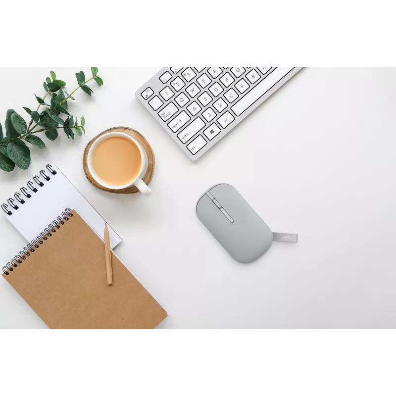ASUS Marshmallow MD100 pelė, skirta biurui, abiem rankoms tinkama, RF belaidis ryšys + Bluetooth, optinis, 1600 DPI