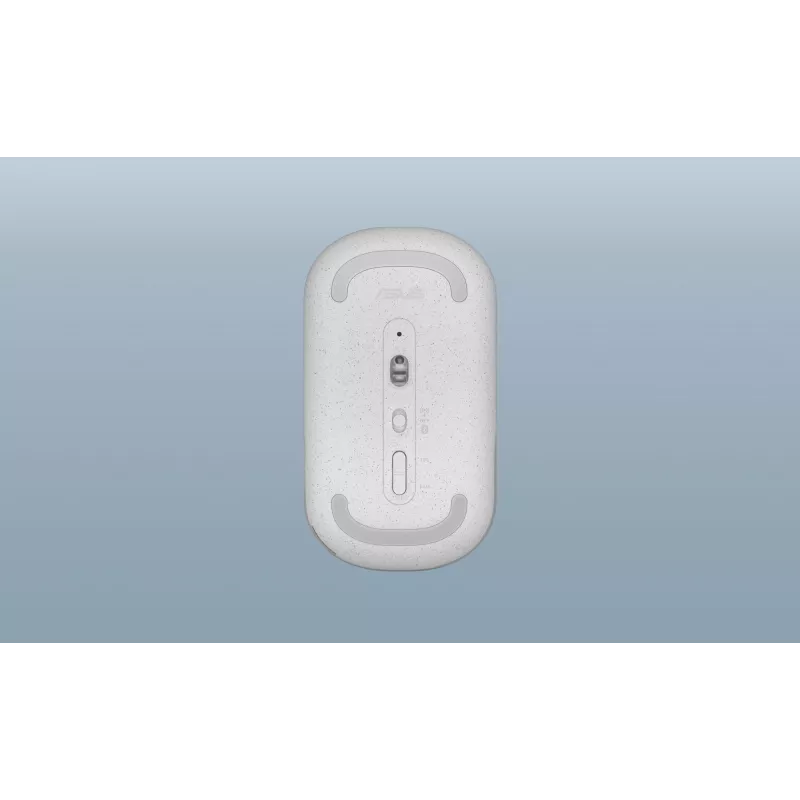 ASUS Marshmallow MD100 pelė, skirta biurui, abiem rankoms tinkama, RF belaidis ryšys + Bluetooth, optinis, 1600 DPI