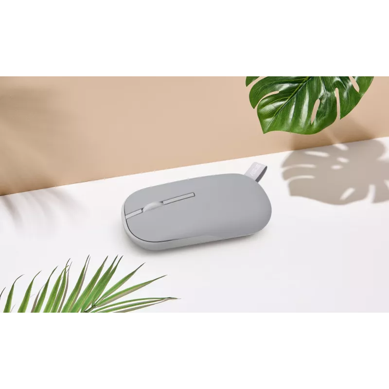 ASUS Marshmallow MD100 pelė, skirta biurui, abiem rankoms tinkama, RF belaidis ryšys + Bluetooth, optinis, 1600 DPI