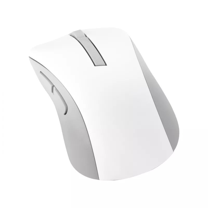 ASUS belaidė pelė MD102, universali, dešiniarankiams, RF belaidis + Bluetooth, optinė, 1600 DPI, balta