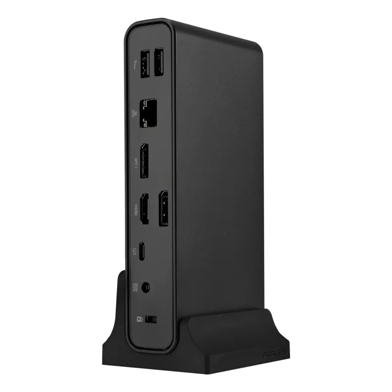 „ASUS Triple Display USB-C Dock Duo DC301“ laidinis juodas