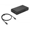 „ASUS Triple Display USB-C Dock Duo DC301“ laidinis juodas