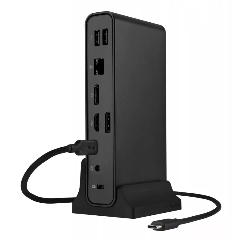 „ASUS Triple Display USB-C Dock Duo DC301“ laidinis juodas