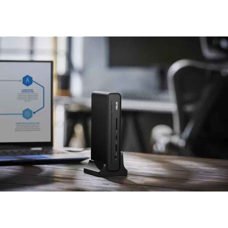 „ASUS Triple Display USB-C Dock Duo DC301“ laidinis juodas