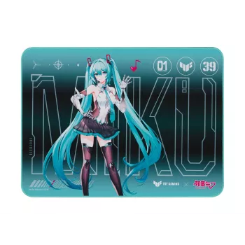 ASUS TUF Gaming P1 Hatsune Miku Edition žaidimų pelės kilimėlis, turkio spalvos