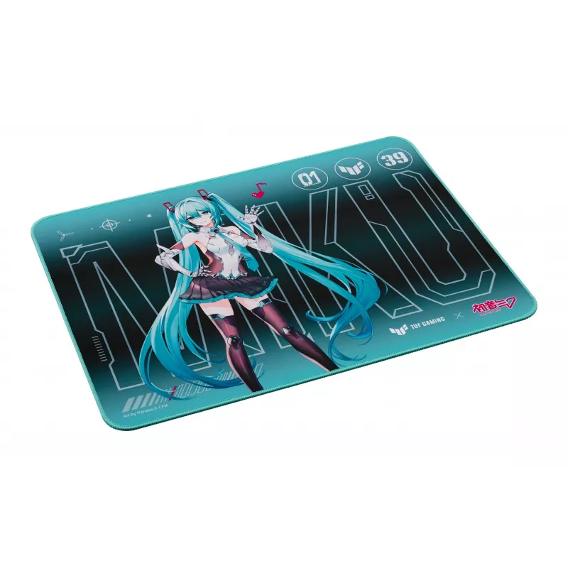 ASUS TUF Gaming P1 Hatsune Miku Edition žaidimų pelės kilimėlis, turkio spalvos
