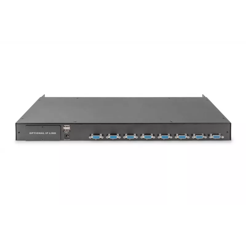 DIGITUS modulinis KVM komutatorius 8 prievadų modulinėms KVM konsolėms