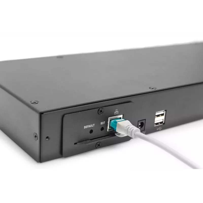 DIGITUS modulinis KVM komutatorius 8 prievadų modulinėms KVM konsolėms