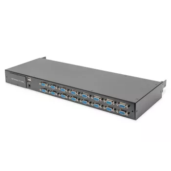 DIGITUS modulinis KVM jungiklis 16 prievadų, skirtas moduliniam KVM pultui