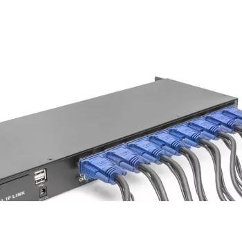 DIGITUS modulinis KVM jungiklis 16 prievadų, skirtas moduliniam KVM pultui