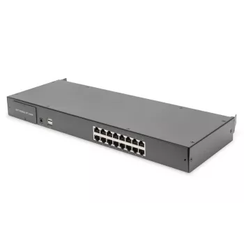 DIGITUS modulinis Cat5 KVM jungiklis 16 prievadų, skirtas modulinei KVM konsolei