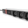 DIGITUS IT BASIC PDU. 3PH. 16A. 24 x C13. 3 x C19 Vertikalus. 3 m laidas. IEC309 3Ph-16A kištukas