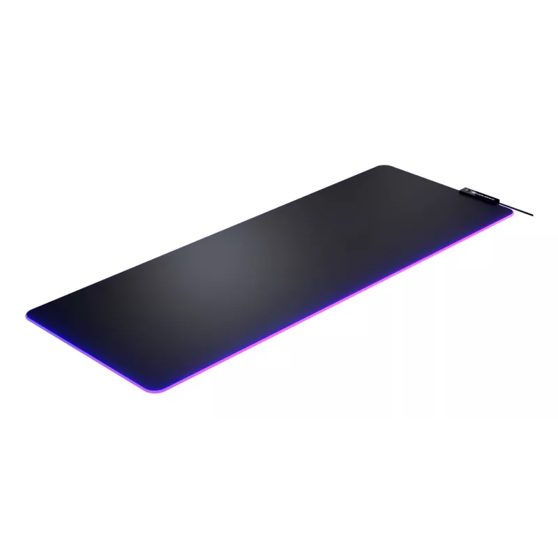COUGAR Gaming Mouse Pad NEON X, ARGB, 800x300, juoda, vienspalvis, audinys, guma, įvairi, neslystantis pagrindas, žaidimų pelės kilimėlis