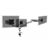 DIGITUS Universal Triple Monitor Table Mount with Gas Spring and clamp mount