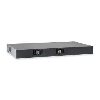 LevelOne KILBY 28 prievadų L3 Lite valdomas gigabitas šviesolaidinis komutatorius, 4 x 10GbE SFP+, 4 x gigabito SFP/RJ45 kombinuoti prievadai