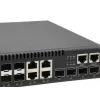 LevelOne KILBY 28 prievadų L3 Lite valdomas gigabitas šviesolaidinis komutatorius, 4 x 10GbE SFP+, 4 x gigabito SFP/RJ45 kombinuoti prievadai