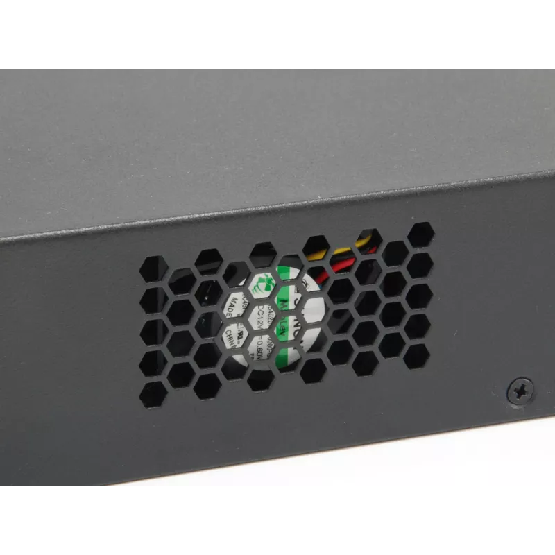 LevelOne KILBY 28 prievadų L3 Lite valdomas gigabitas šviesolaidinis komutatorius, 4 x 10GbE SFP+, 4 x gigabito SFP/RJ45 kombinuoti prievadai