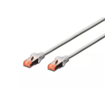 DIGITUS komutacinis kabelis - CAT6 - S/FTP - Snagless - Cu - 10 m - pilkas