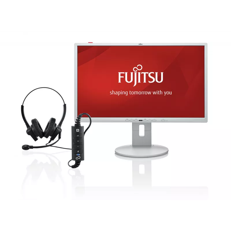 Fujitsu Displays B22-8 WE kompiuterio monitorius 55,9 cm (22 col.) 1680 x 1050 pikselių WSXGA+ LED sidabrinis
