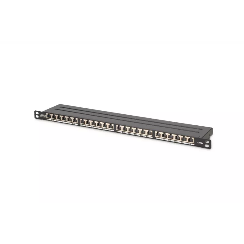 DIGITUS Patch panel CAT6a Shielded 24-port 0.5U (DN91624SSLEA)