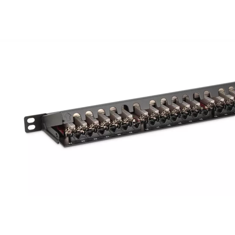 DIGITUS Patch panel CAT6a Shielded 24-port 0.5U (DN91624SSLEA)