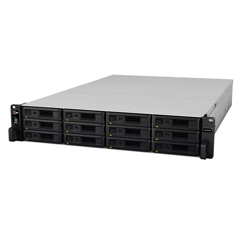 SYNOLOGY išplėtimo įrenginys Rx1217rp 2U 12 lizdų skirtas 2U montuojamai stotelei