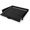 DIGITUS 2U ištraukiama lentyna spintoms nuo 450 mm gylio 88x483x352 mm, iki 30 kg, juoda (RAL 9005)