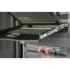 DIGITUS modulinė 48,3 cm (19 colių) TFT konsolė su 8 prievadų KVM, RAL 9005 juoda - Qwertzu vokiška