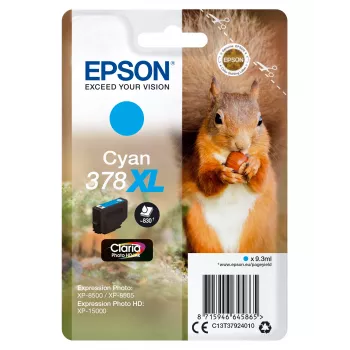 Epson Squirrel Singlepack Žydra 378XL Claria Photo HD rašalas