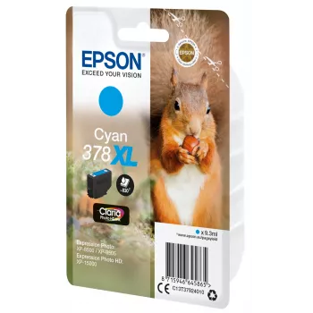 Epson Squirrel Singlepack Žydra 378XL Claria Photo HD rašalas