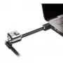 Kensington MiniSaver Mobile Keyed Lock, 1,8 m, Kensington, raktas, plokščias raktas, anglinis plienas, juoda