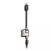 Kensington MiniSaver Mobile Keyed Lock, 1,8 m, Kensington, raktas, plokščias raktas, anglinis plienas, juoda