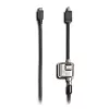 Kensington MiniSaver Mobile Keyed Lock, 1,8 m, Kensington, raktas, plokščias raktas, anglinis plienas, juoda