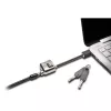 Kensington MiniSaver Mobile Keyed Lock, 1,8 m, Kensington, raktas, plokščias raktas, anglinis plienas, juoda