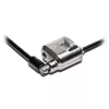 Kensington MiniSaver Mobile Keyed Lock, 1,8 m, Kensington, raktas, plokščias raktas, anglinis plienas, juoda