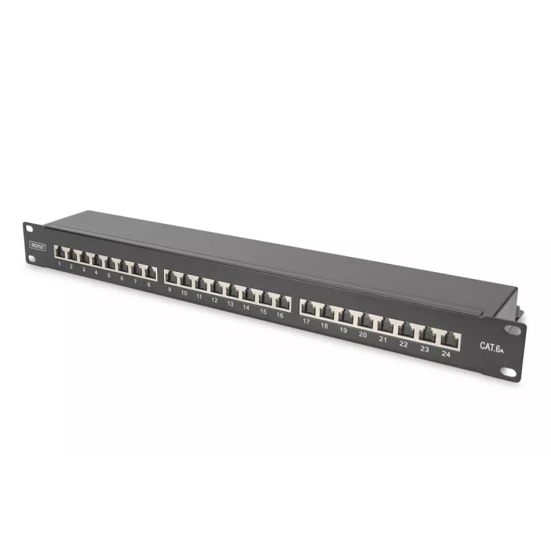 DIGITUS Professional CAT6A, EA klasė Patch Panel, ekranuotas