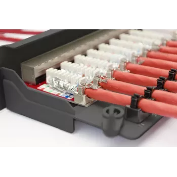 DIGITUS Professional CAT6A, EA klasė Patch Panel, ekranuotas