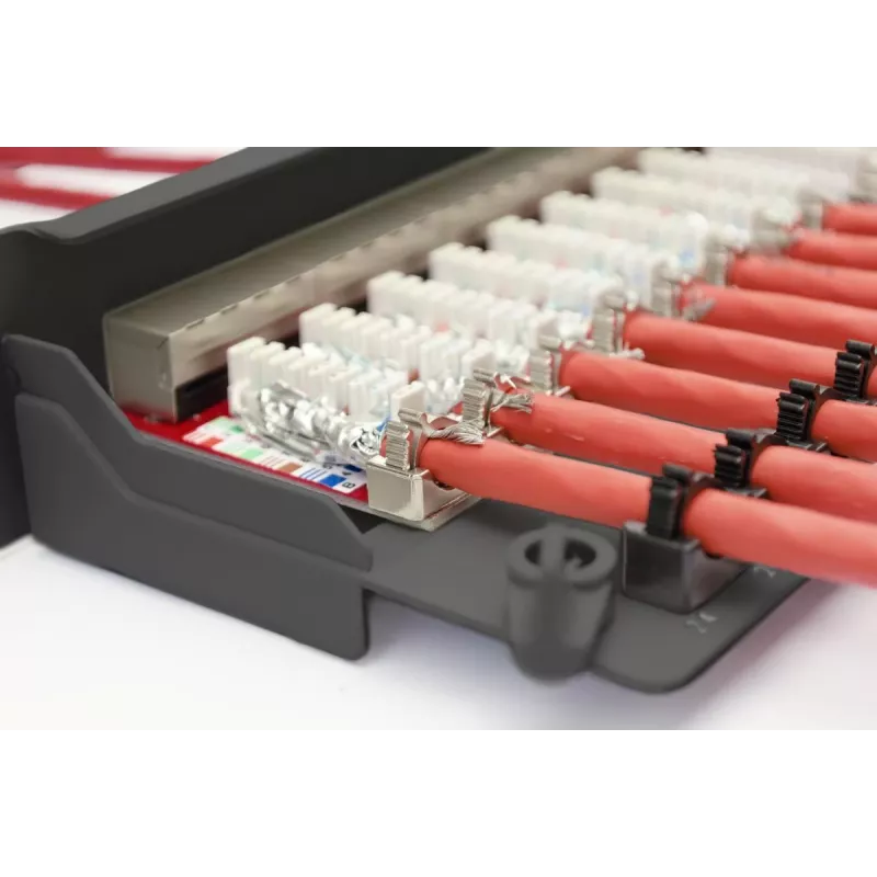 DIGITUS Professional CAT6A, EA klasė Patch Panel, ekranuotas