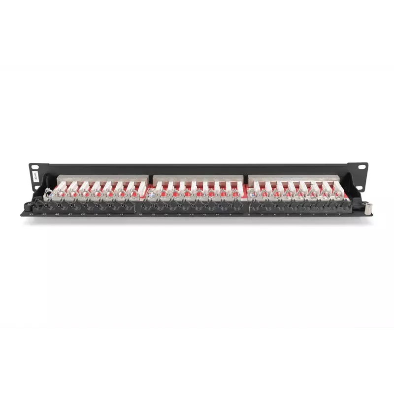 DIGITUS Professional CAT6A, EA klasė Patch Panel, ekranuotas