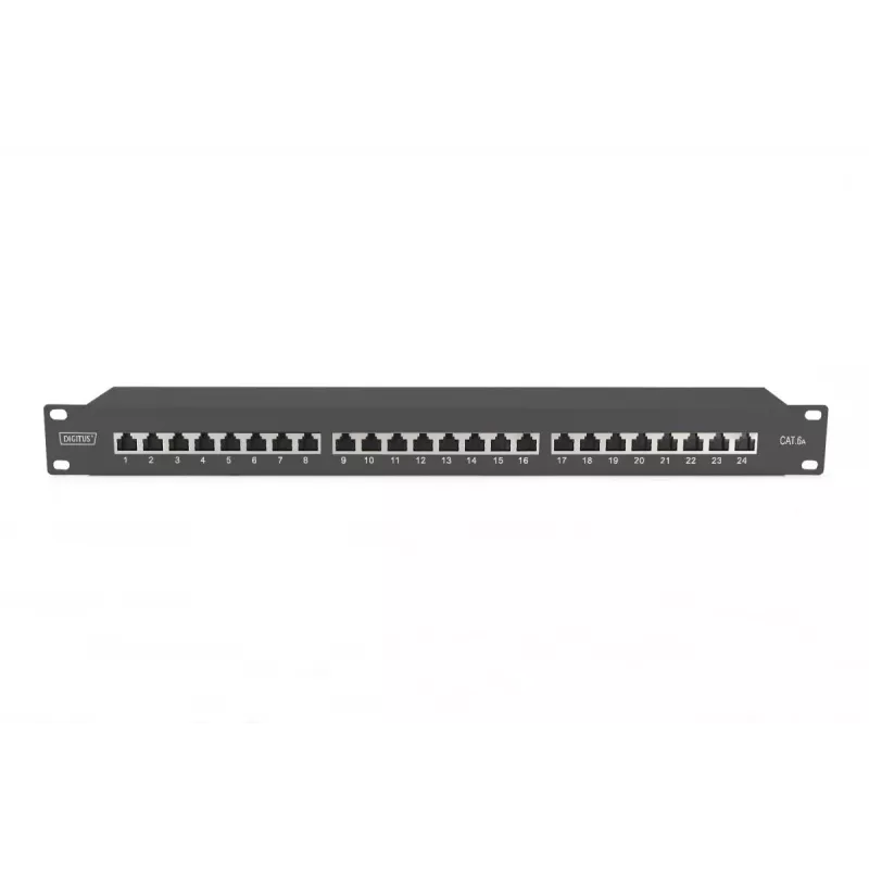 DIGITUS Professional CAT6A, EA klasė Patch Panel, ekranuotas