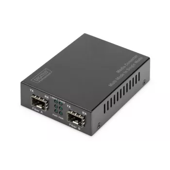 DIGITUS Multi/Singlemode Media Converter Gigabit 850nm 1310nm 1550nm (SM)