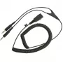 Jabra kompiuterio laidas - QD į 2x3,5mm