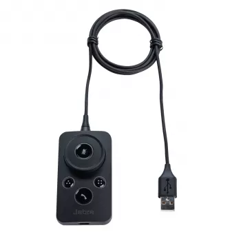 Jabra Engage Link – USB-A MS, Audio, Laidinis, Mygtukų spaudimas, Juoda