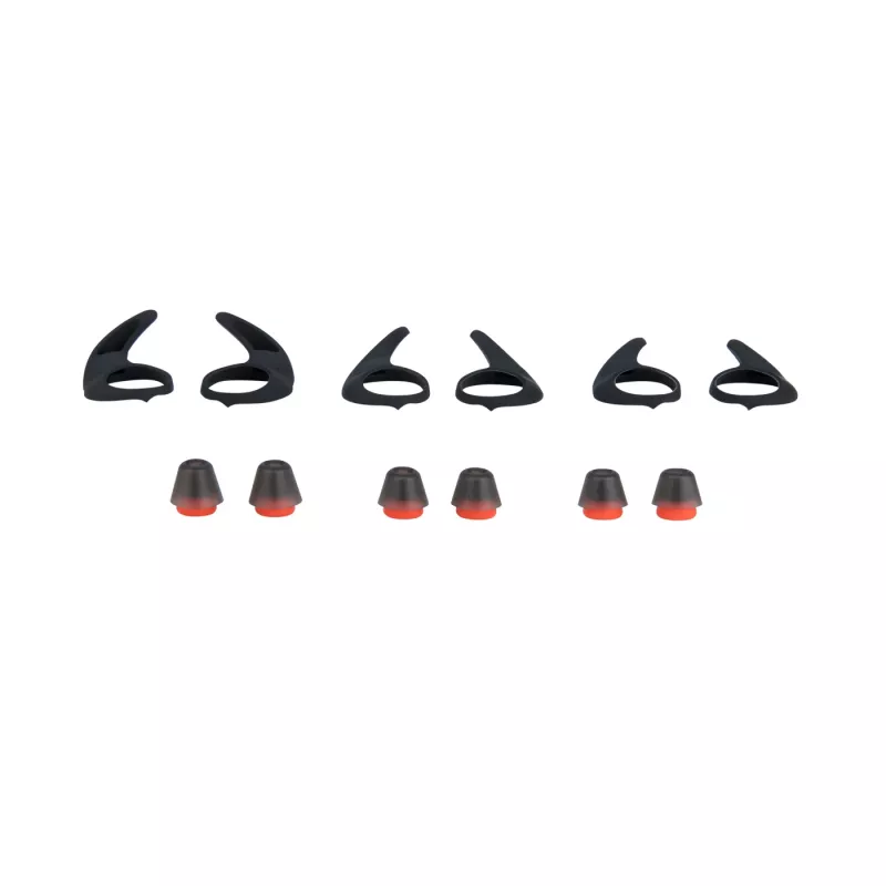„Jabra Evolve 75e“ priedų rinkinys, ausinės pagalvėlė, gelis, juoda, raudona
