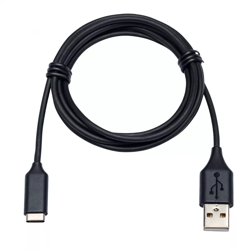 Jabra Link prailginimo laidas: USB-C į USB-A, 1,2 m, USB C, USB A, juodas