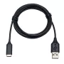 Jabra Link prailginimo laidas: USB-C į USB-A, 1,2 m, USB C, USB A, juodas
