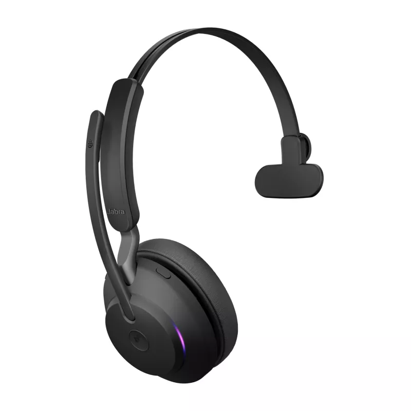 Ausinės Jabra Evolve2 65 USB-C Juodos MS Mono