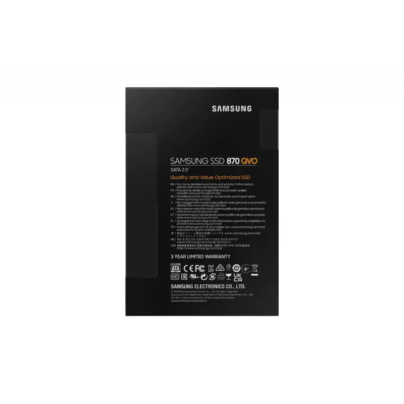 Samsung MZ-77Q1T0 1 TB 2,5 colio Serial ATA III V-NAND MLC