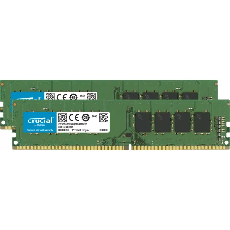 MICRON / CRUCIAL Crucial 32GB komplektas 16GB x2 DDR4-3200 UDIMM